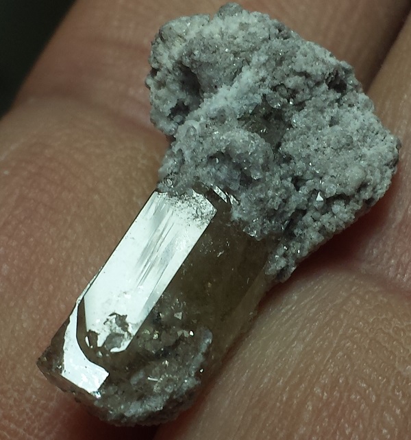 Topaz Crystal on Rhyolite