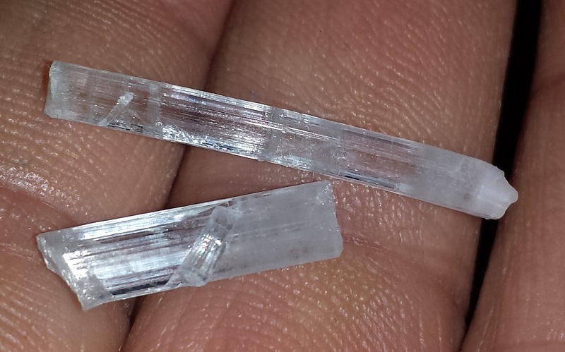 2 Aquamarine Crystals