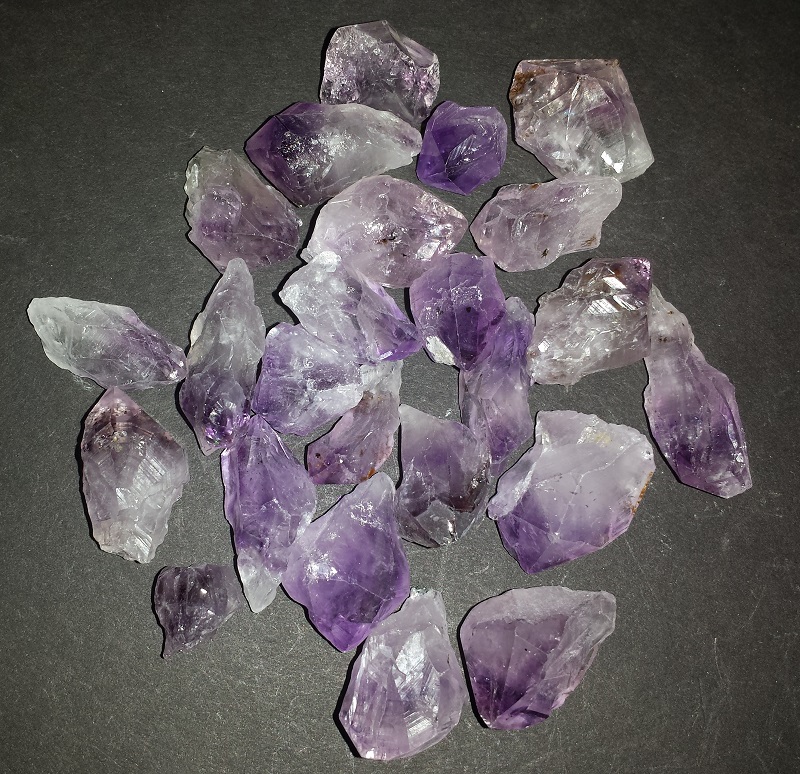 Rough Amethyst Crystals