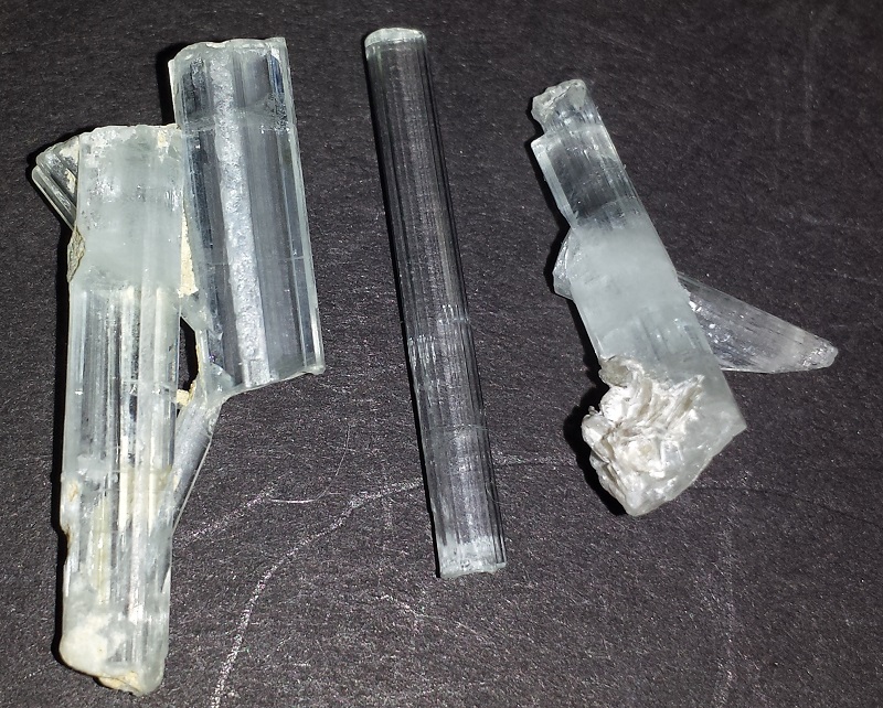 3 pieces of Aquamarine