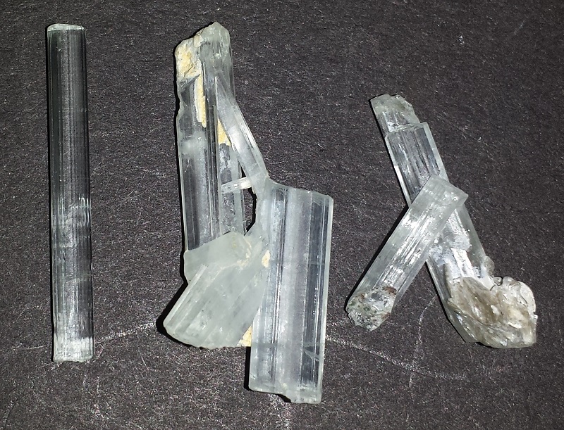 3 pieces of Aquamarine