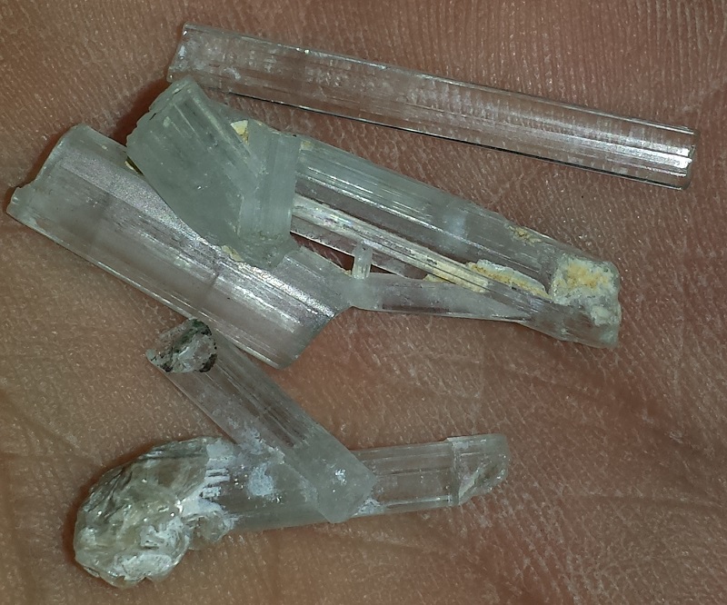 3 pieces of Aquamarine