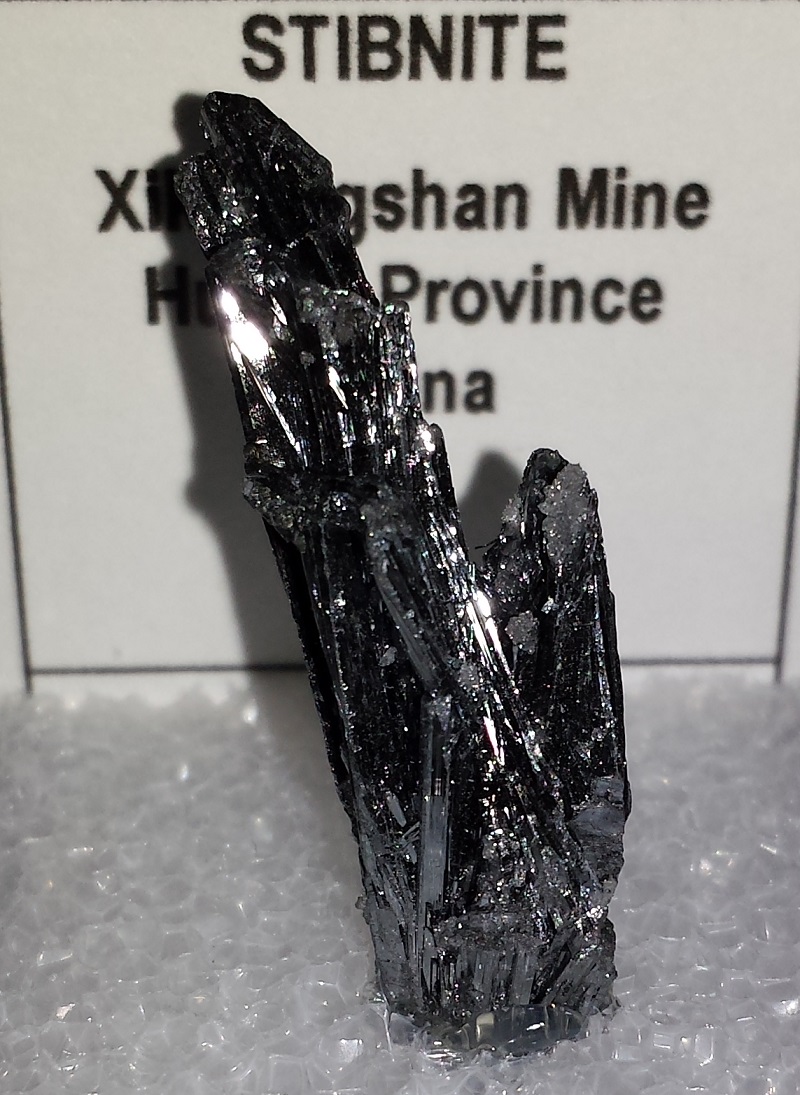 Stibnite specimen