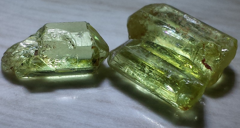 3 Apatite specimens