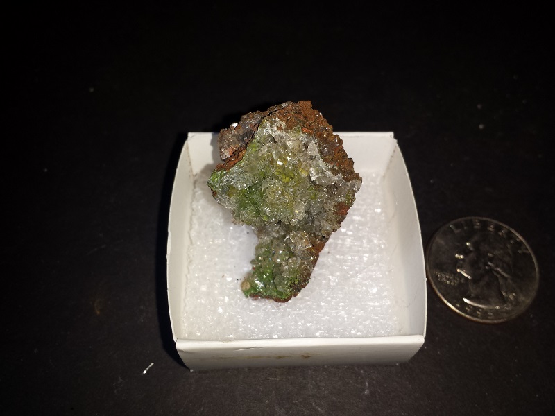 Azurite Conichalcite