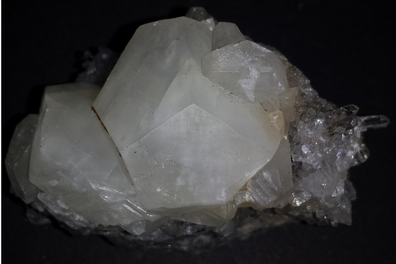 Dolomite and Quartz Crystals