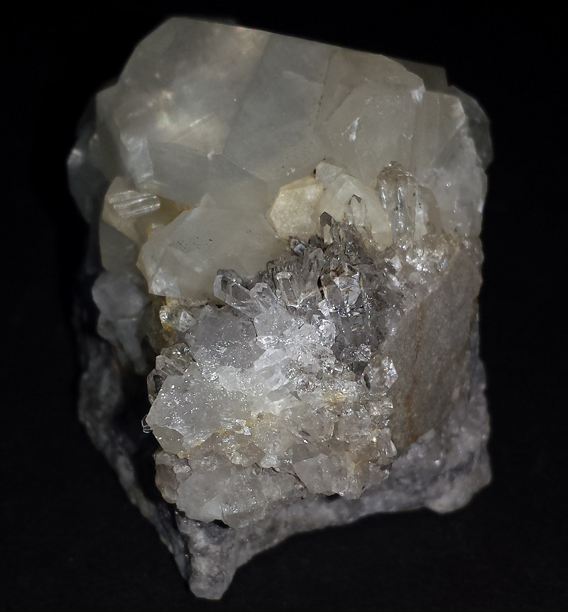 Dolomite and Quartz Crystals