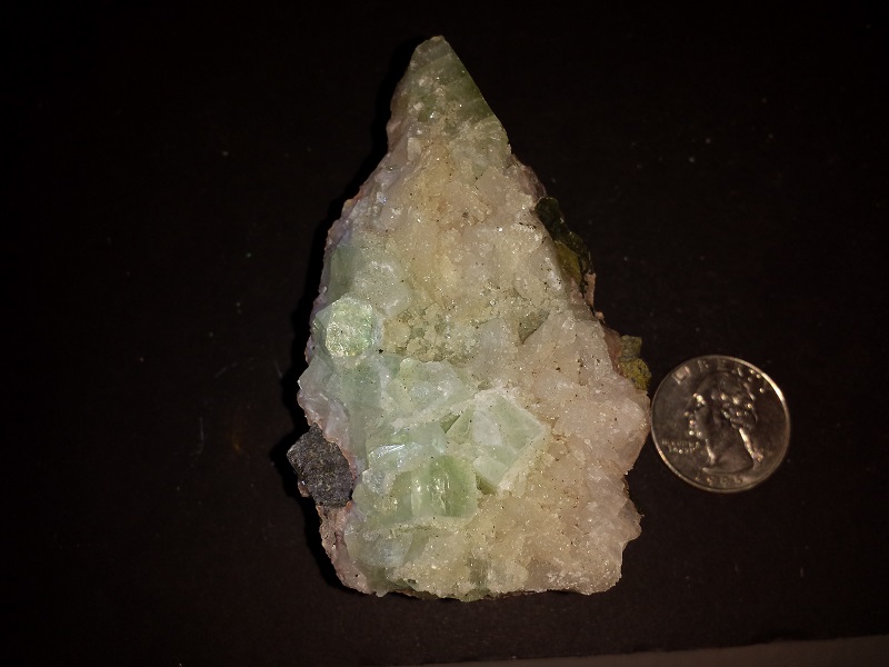 Green Fluorite Crystals