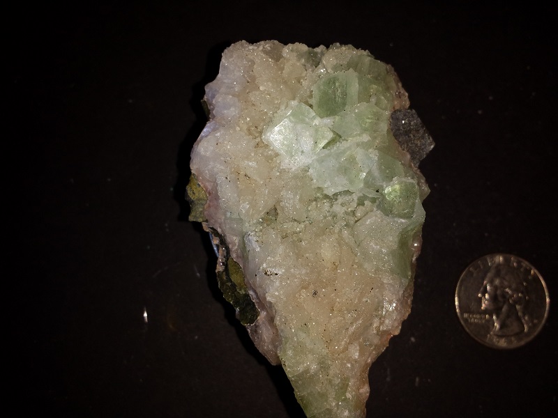 Green Fluorite Crystals