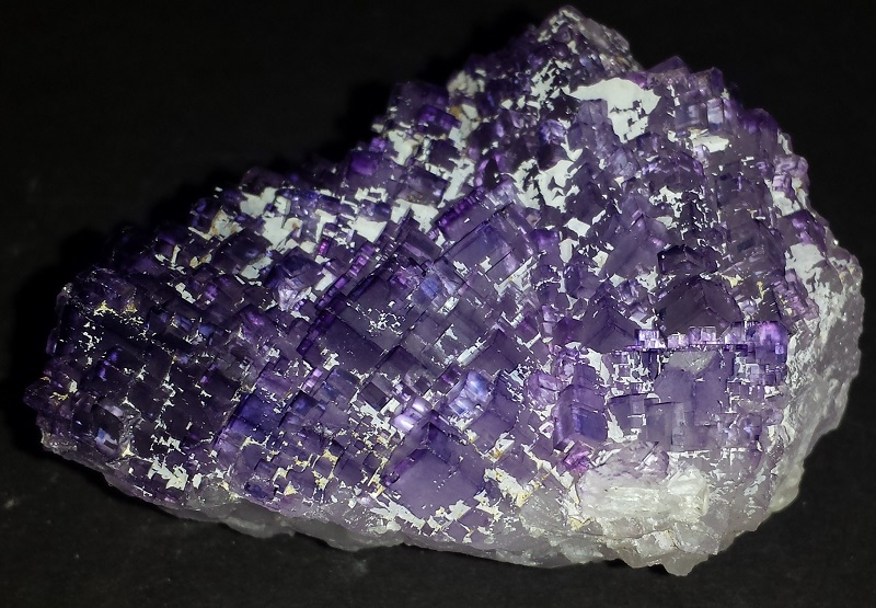 Fluorite on Quartz