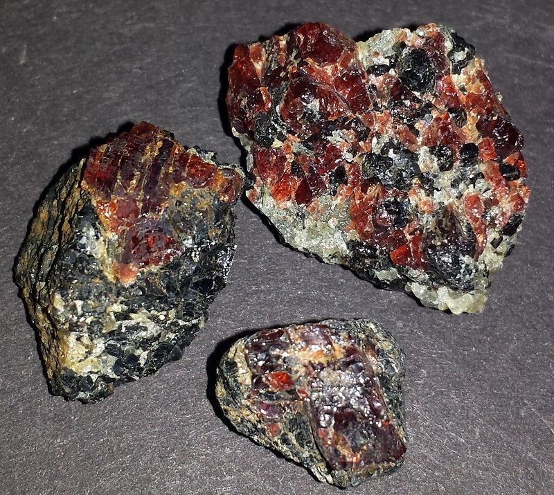 Garnet on Amphibolite