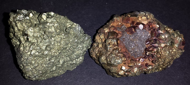 2 pieces of Pyrite