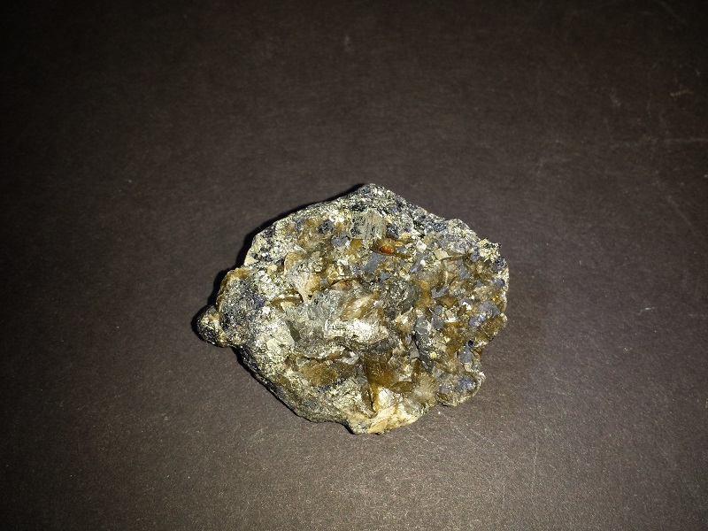 Sphalerite with Siderite and Pyrite