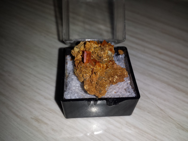 Wulfenite Crystals