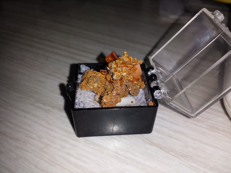 Wulfenite Crystals