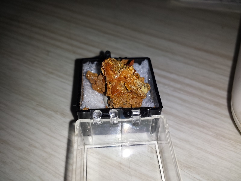 Wulfenite Crystals