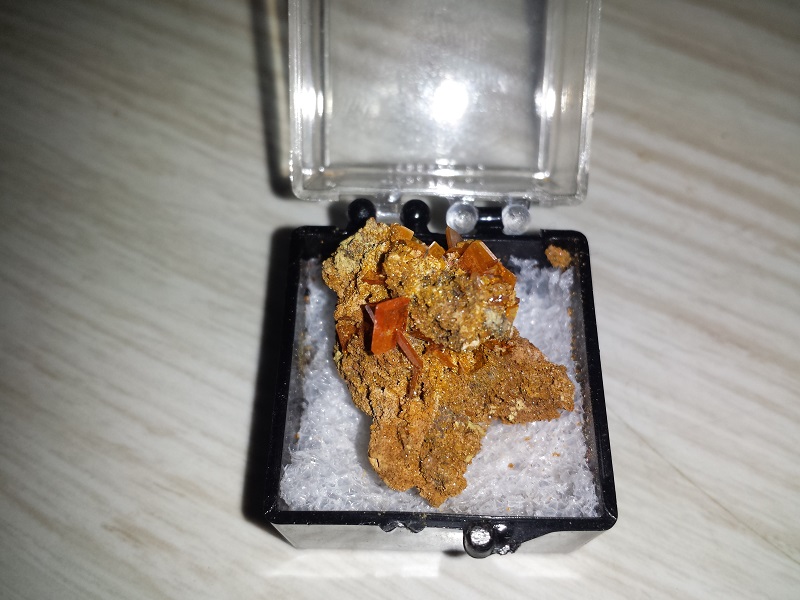 Wulfenite Crystals