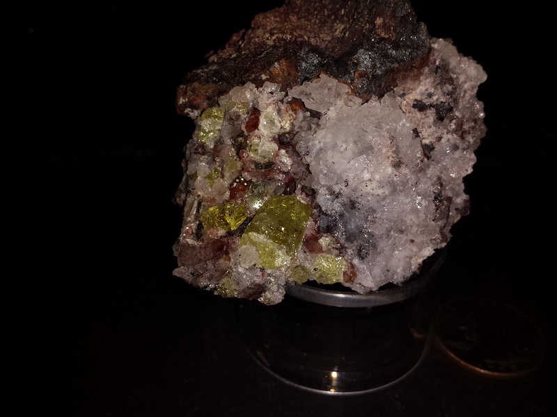 Apatite Crystals with Quartz and Martite