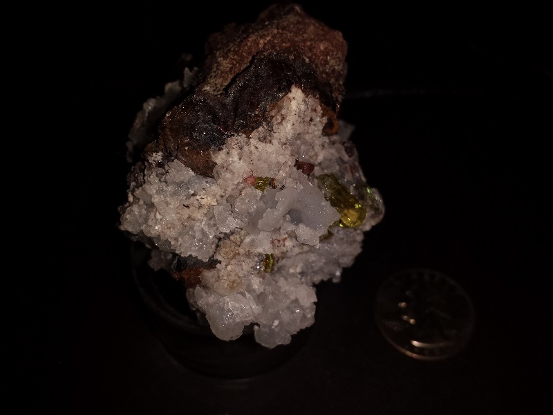 Apatite Crystals with Quartz and Martite