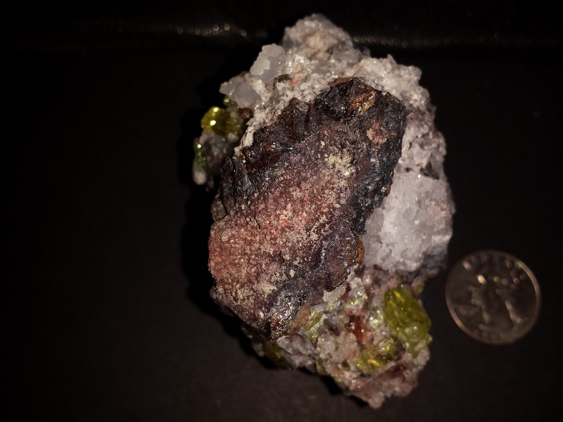 Apatite Crystals with Quartz and Martite