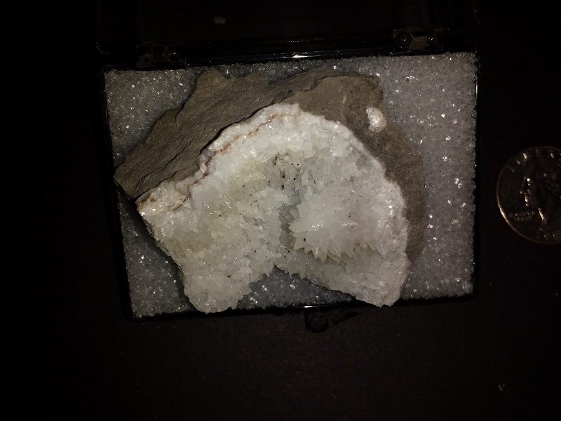 White Calcite Crystals