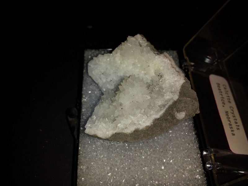 White Calcite Crystals