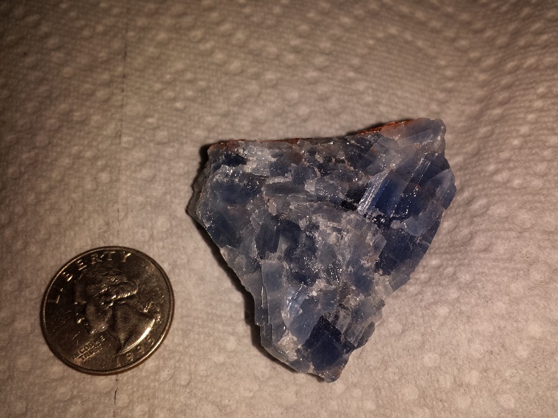 Blue  Calcite