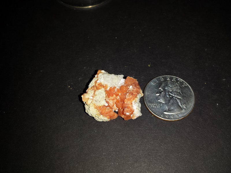 Orange Stilbite Crystals