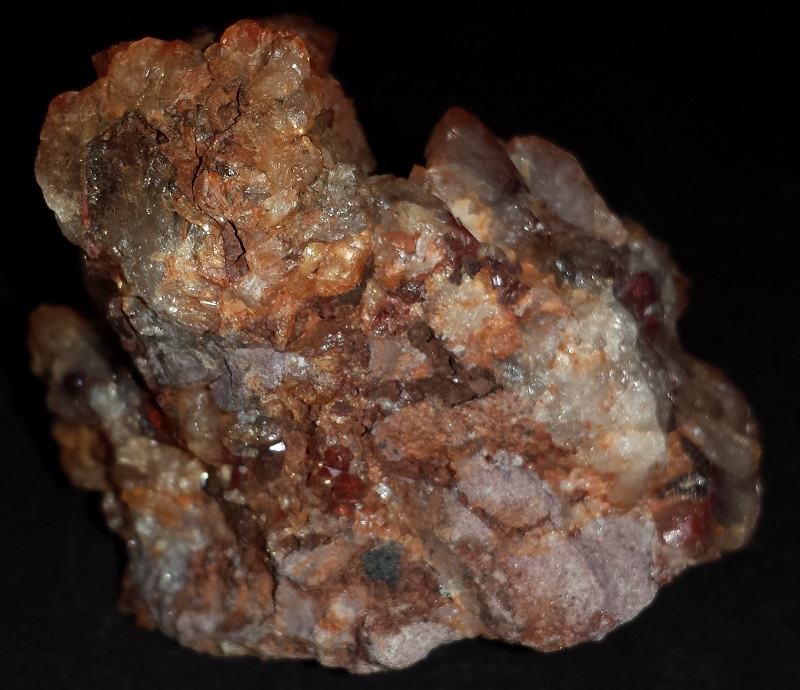 Red Quartz with Hematite