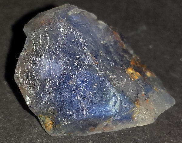 Dumortierite in Quartz