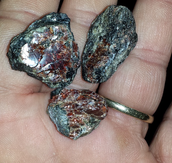 Garnet on Amphibolite