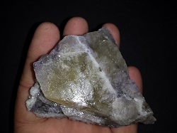 Calcite with Fluorite