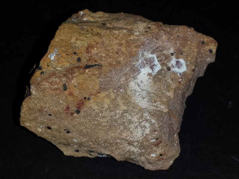 Cerussite and Barite on Galena