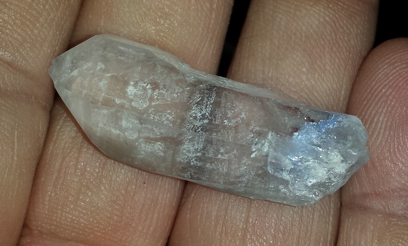 Dumortierite in Quartz