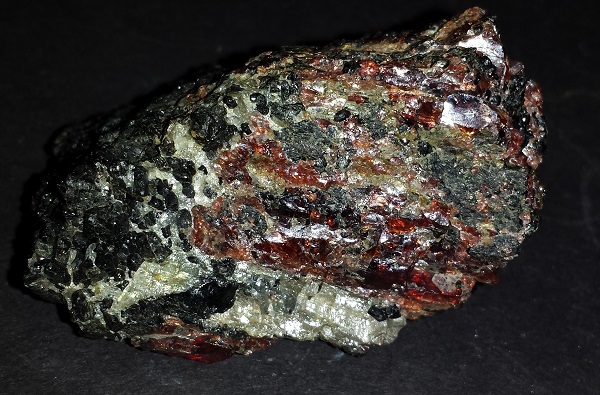 Garnet Crystals on Amphibolite