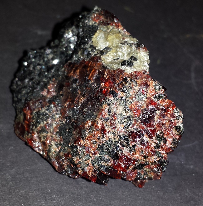 Garnet Crystals on Amphibolite