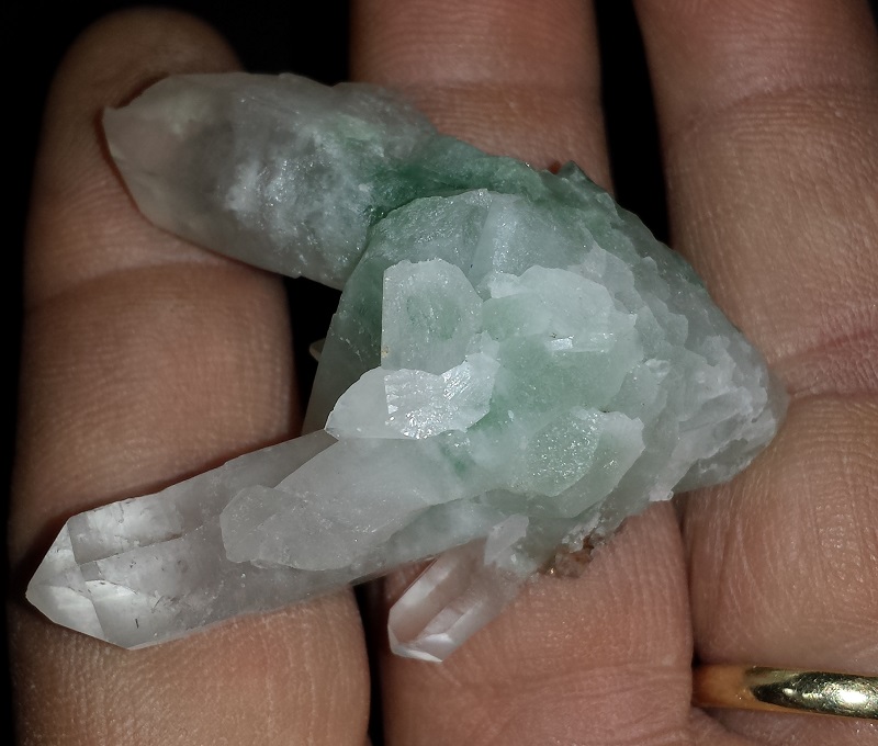 Green Quartz Crystals