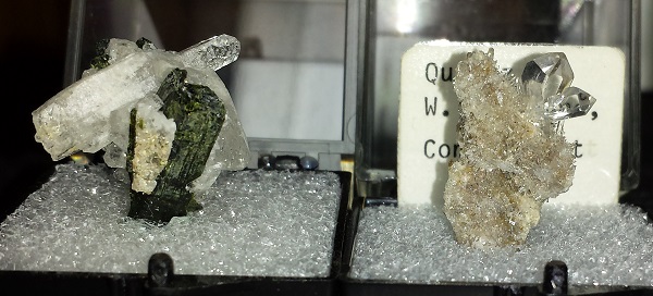 Tourmaline and Quartz Crystals