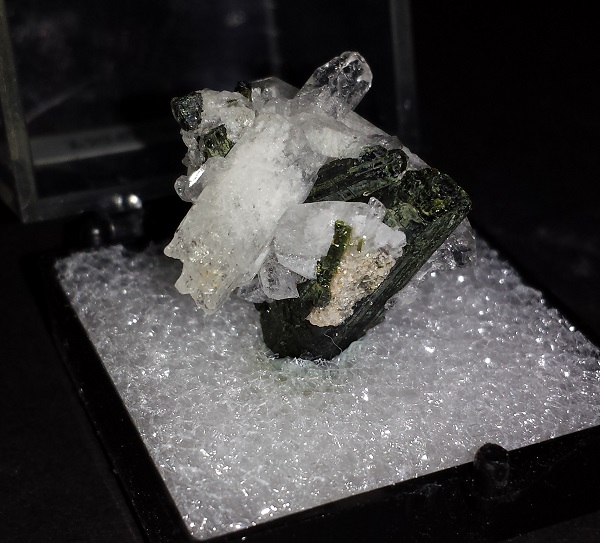 Tourmaline and Quartz Crystals