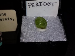 Peridot and Tourmaline