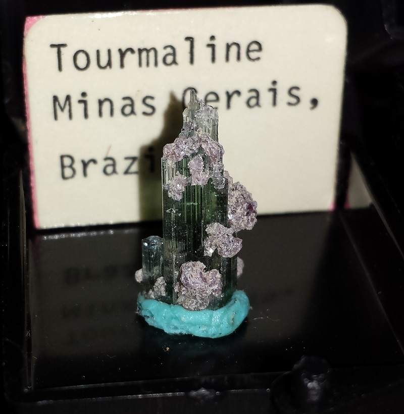 Peridot and Tourmaline