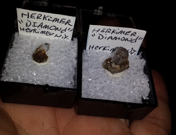 2 Herkimer Diamonds