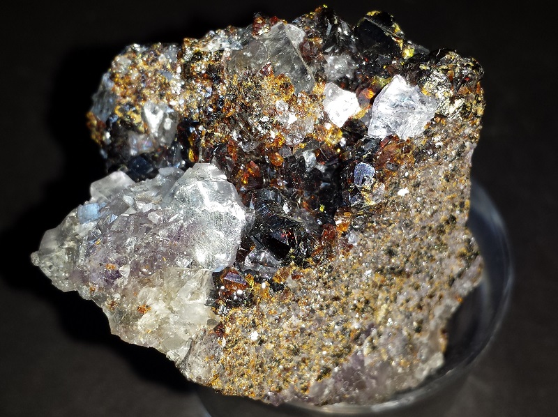 Sphalerite with Quartz specimen