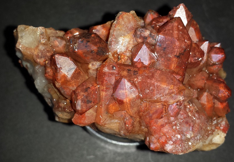 Red Quartz with Hematite