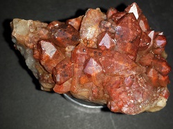 Red Quartz with Hematite 