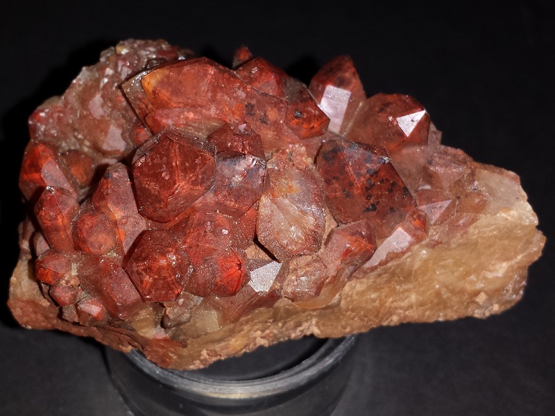 Red Quartz with Hematite