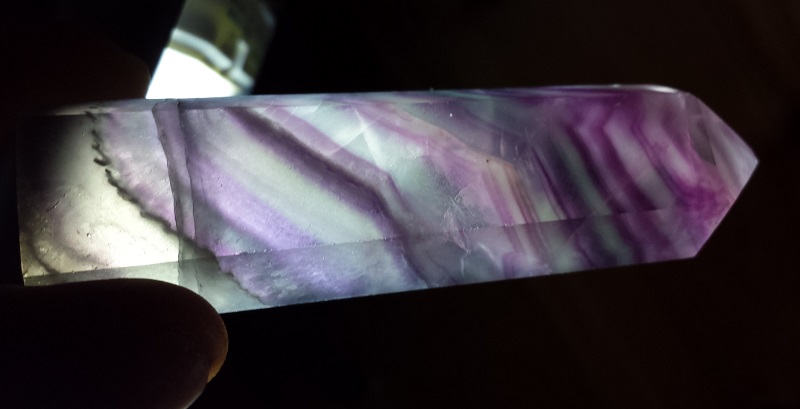 Rainbow Fluorite Wand