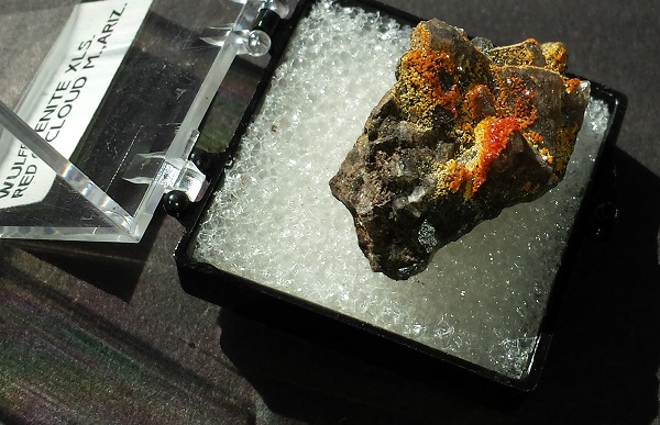 Wulfenite Crystals