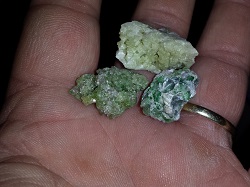 3 specimens of Vesuvianite