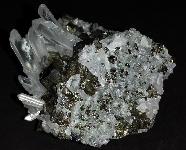 Quartz and Pyrite